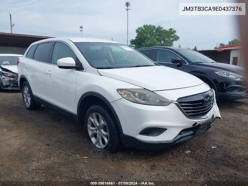 2014 Mazda Cx-9 Touring VIN: JM3TB3CA9E0437376 Lot: 39816661