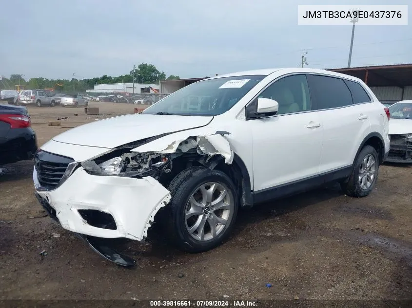 2014 Mazda Cx-9 Touring VIN: JM3TB3CA9E0437376 Lot: 39816661