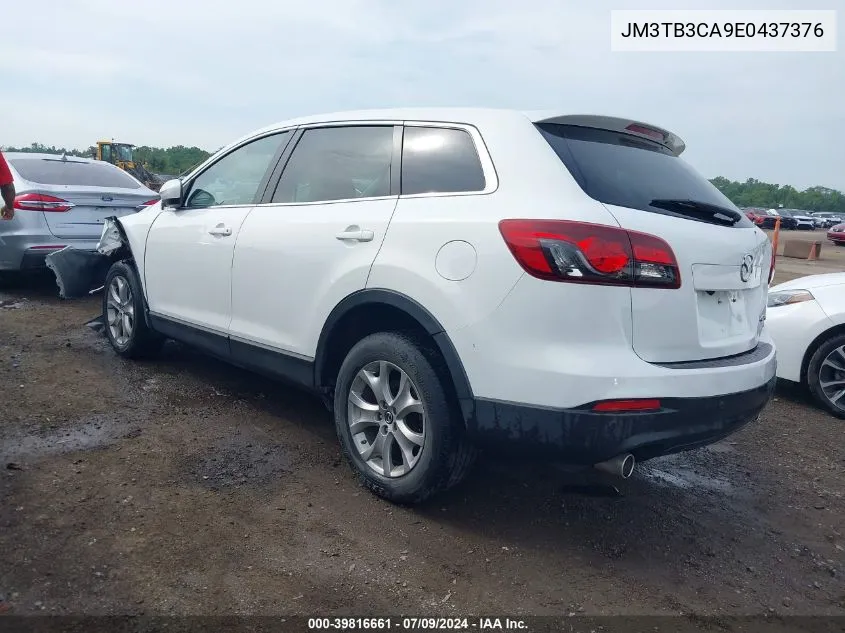 2014 Mazda Cx-9 Touring VIN: JM3TB3CA9E0437376 Lot: 39816661