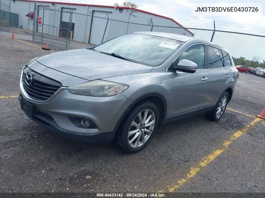 2014 Mazda Cx-9 Grand Touring VIN: JM3TB3DV6E0430726 Lot: 40433142