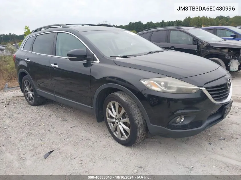 2014 Mazda Cx-9 Grand Touring VIN: JM3TB3DA6E0430996 Lot: 40533043