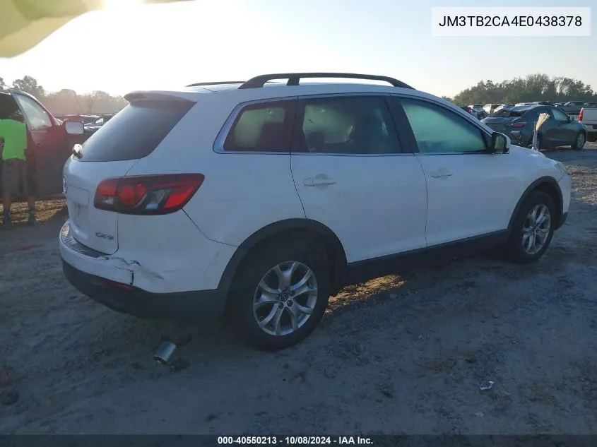 JM3TB2CA4E0438378 2014 Mazda Cx-9 Touring