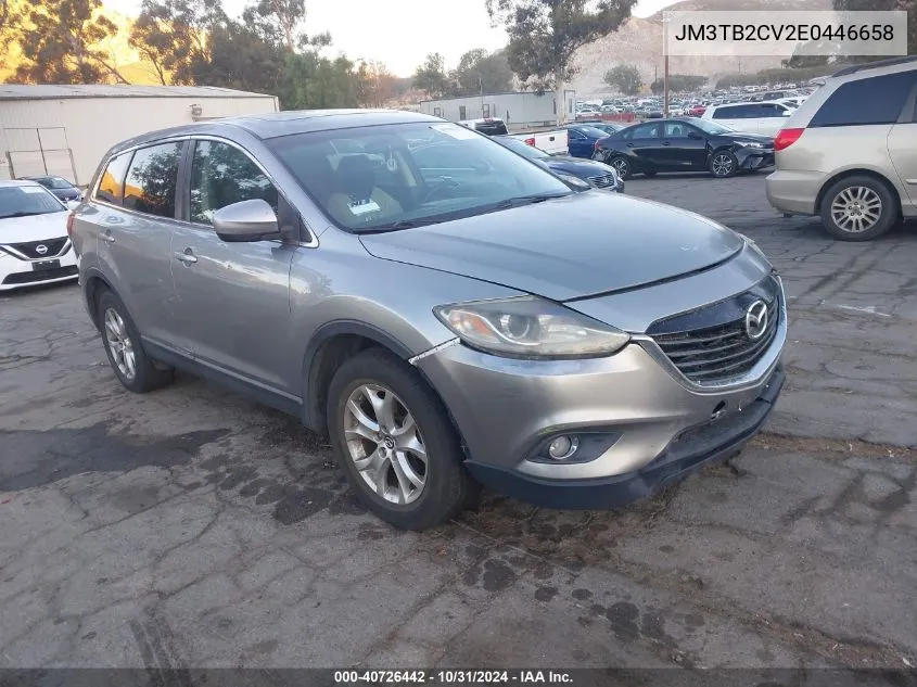 2014 Mazda Cx-9 Touring VIN: JM3TB2CV2E0446658 Lot: 40726442