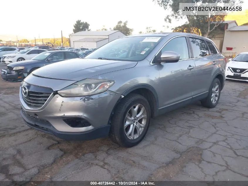 2014 Mazda Cx-9 Touring VIN: JM3TB2CV2E0446658 Lot: 40726442