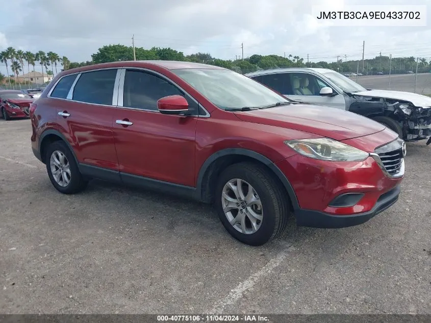 2014 Mazda Cx-9 Touring VIN: JM3TB3CA9E0433702 Lot: 40775106