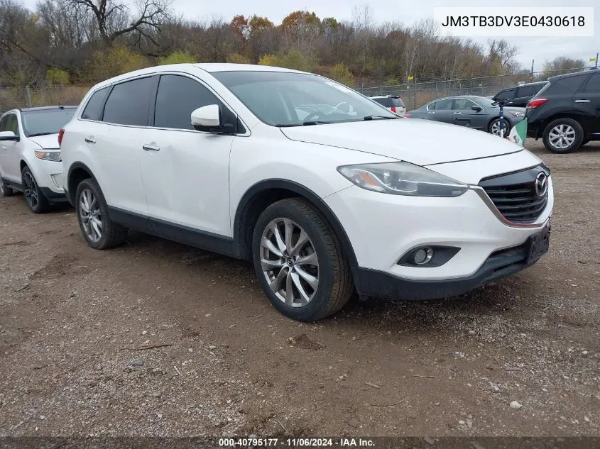 2014 Mazda Cx-9 Grand Touring VIN: JM3TB3DV3E0430618 Lot: 40795177