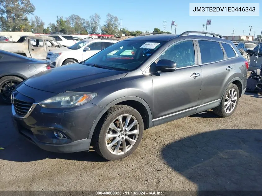 2014 Mazda Cx-9 Grand Touring VIN: JM3TB2DV1E0446343 Lot: 40869323