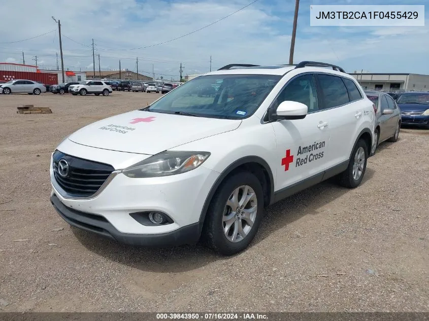 2015 Mazda Cx-9 Touring VIN: JM3TB2CA1F0455429 Lot: 39843950