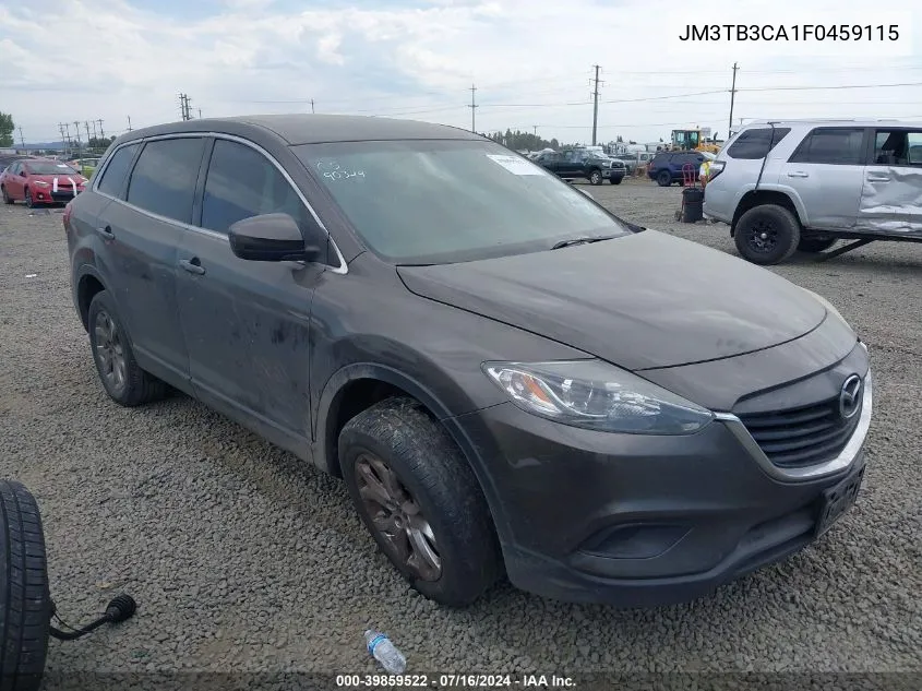 2015 Mazda Cx-9 Touring VIN: JM3TB3CA1F0459115 Lot: 39859522