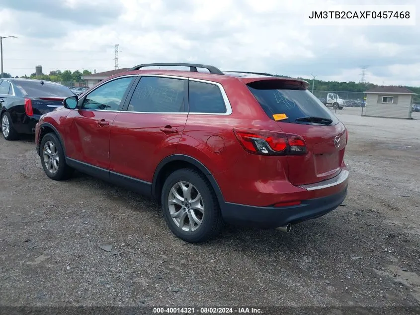 2015 Mazda Cx-9 Touring VIN: JM3TB2CAXF0457468 Lot: 40014321