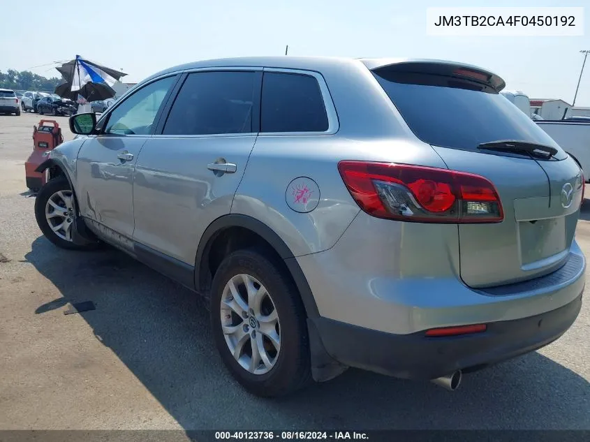 JM3TB2CA4F0450192 2015 Mazda Cx-9 Touring