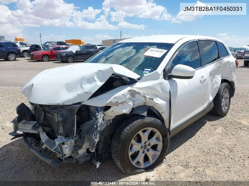 JM3TB2BA1F0450331 2015 Mazda Cx-9 Sport