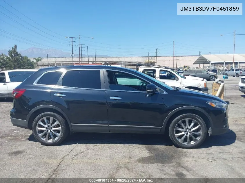 JM3TB3DV7F0451859 2015 Mazda Cx-9 Grand Touring