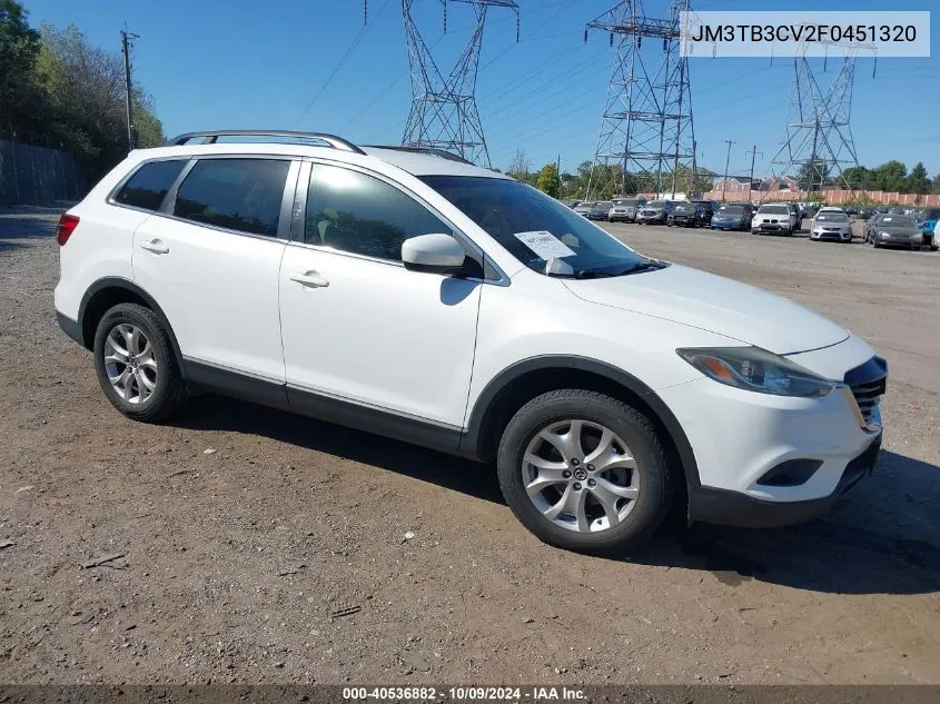 2015 Mazda Cx-9 Touring VIN: JM3TB3CV2F0451320 Lot: 40536882