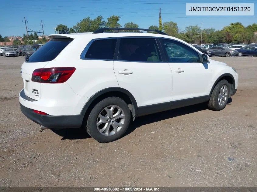 JM3TB3CV2F0451320 2015 Mazda Cx-9 Touring