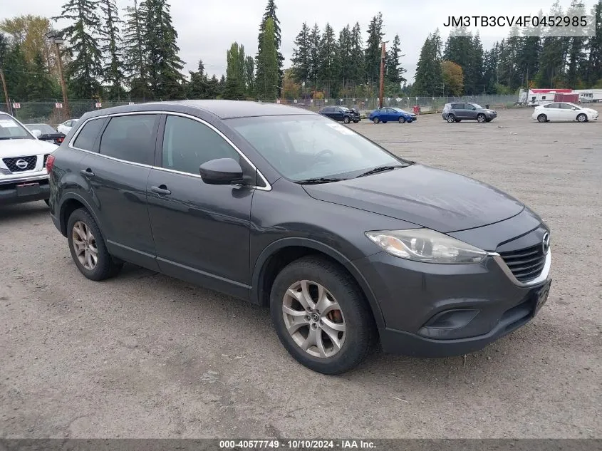 2015 Mazda Cx-9 Touring VIN: JM3TB3CV4F0452985 Lot: 40577749