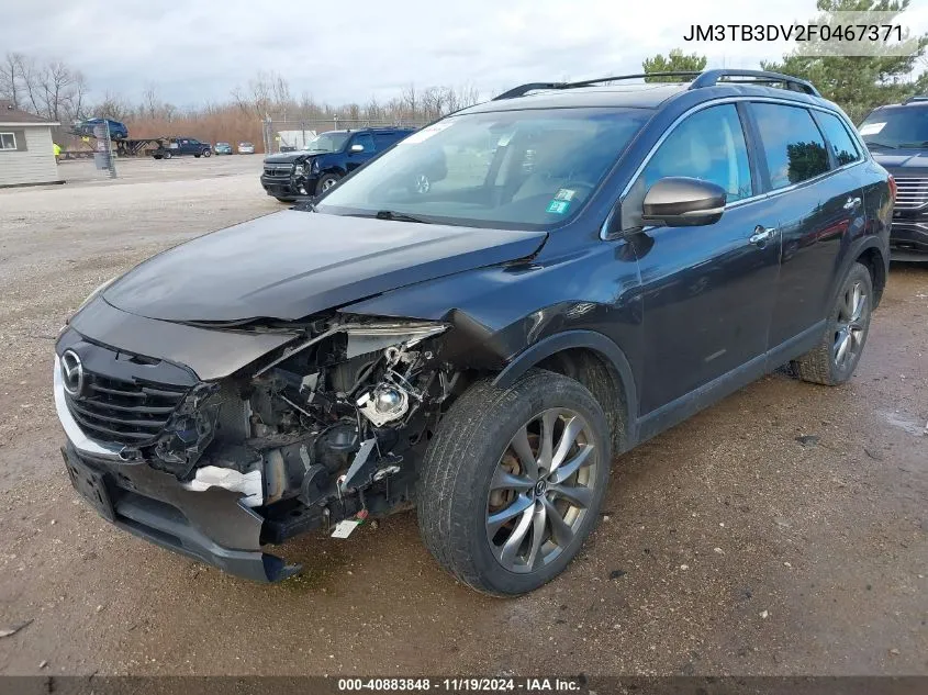 2015 Mazda Cx-9 Grand Touring VIN: JM3TB3DV2F0467371 Lot: 40883848