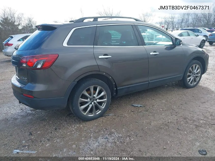 2015 Mazda Cx-9 Grand Touring VIN: JM3TB3DV2F0467371 Lot: 40883848