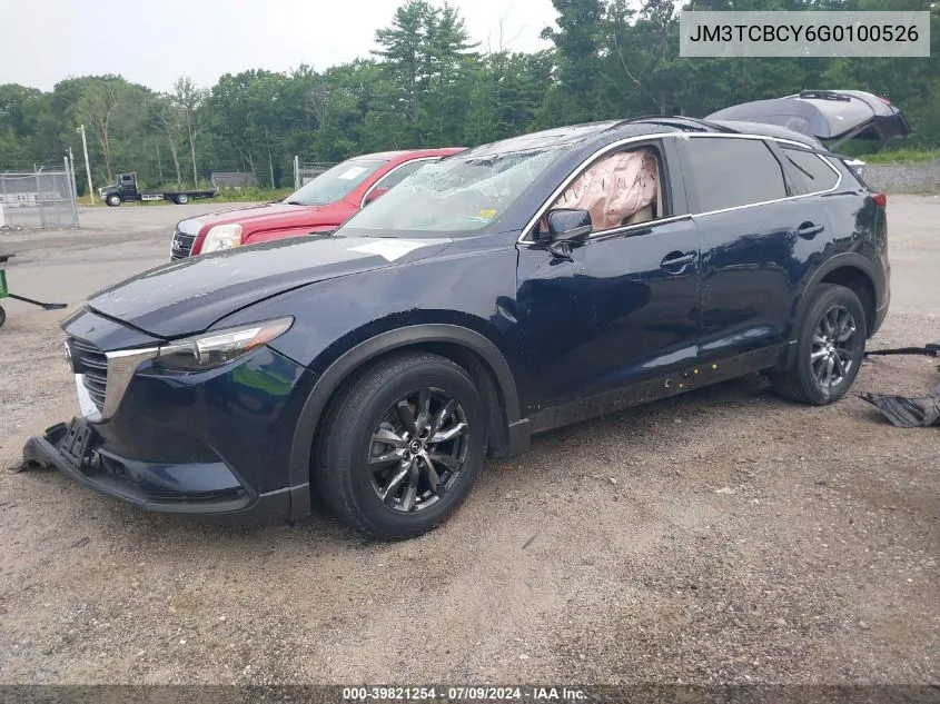 JM3TCBCY6G0100526 2016 Mazda Cx-9 Touring