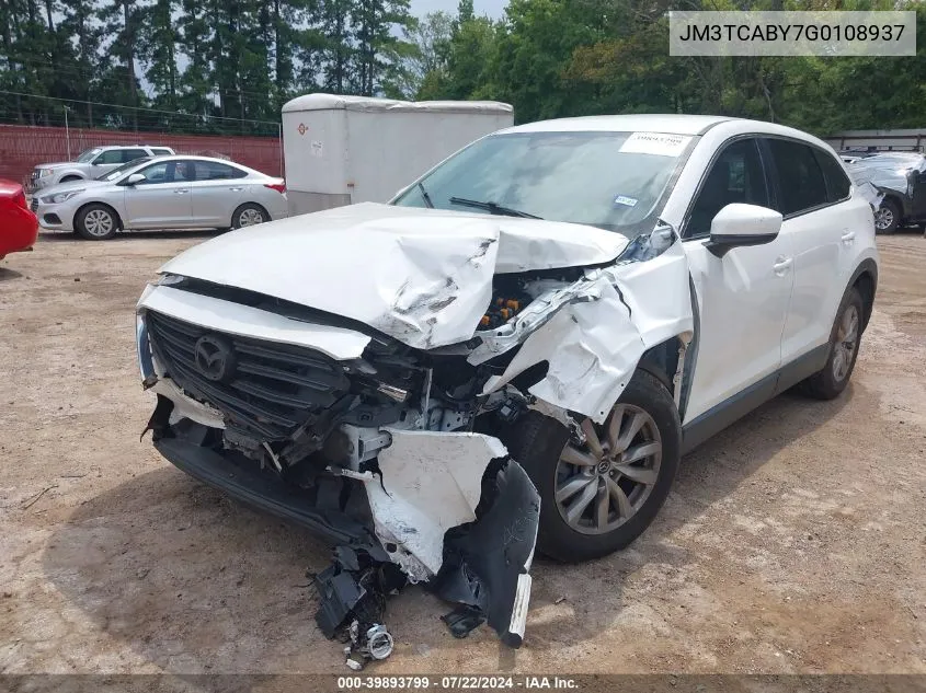 JM3TCABY7G0108937 2016 Mazda Cx-9 Sport