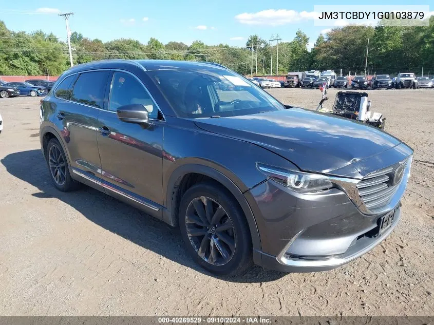 2016 Mazda Cx-9 Grand Touring VIN: JM3TCBDY1G0103879 Lot: 40269529