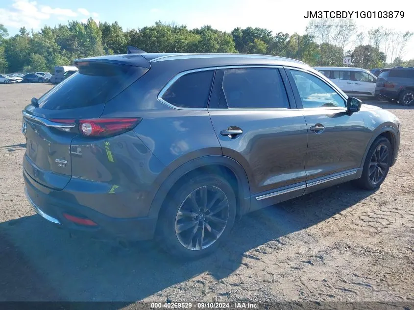 JM3TCBDY1G0103879 2016 Mazda Cx-9 Grand Touring