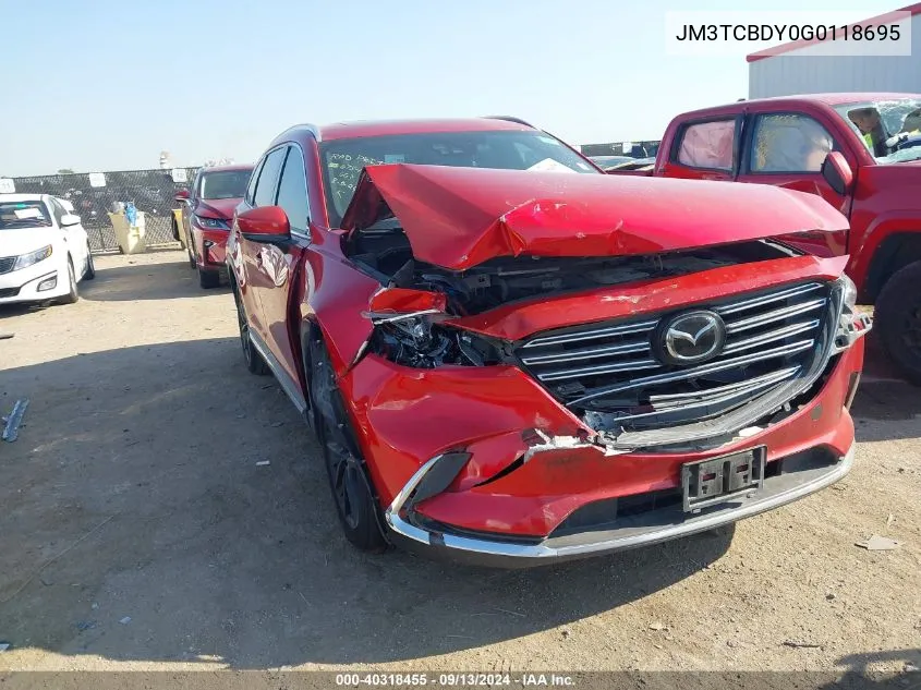 JM3TCBDY0G0118695 2016 Mazda Cx-9 Grand Touring