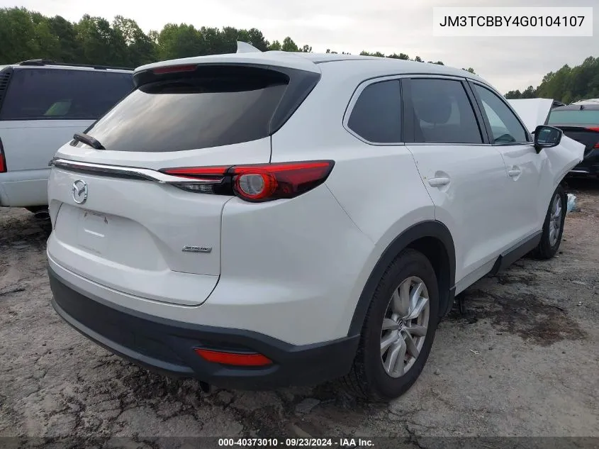 JM3TCBBY4G0104107 2016 Mazda Cx-9 Touring