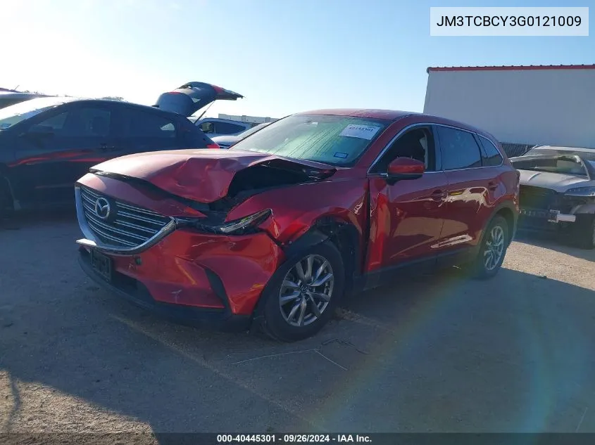 2016 Mazda Cx-9 Touring VIN: JM3TCBCY3G0121009 Lot: 40445301