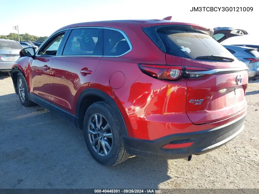 JM3TCBCY3G0121009 2016 Mazda Cx-9 Touring