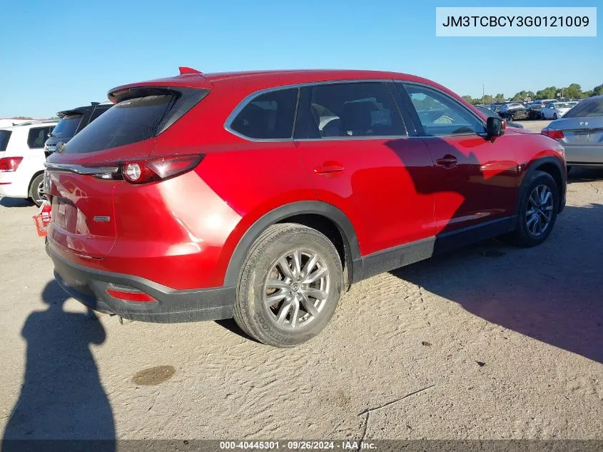 JM3TCBCY3G0121009 2016 Mazda Cx-9 Touring