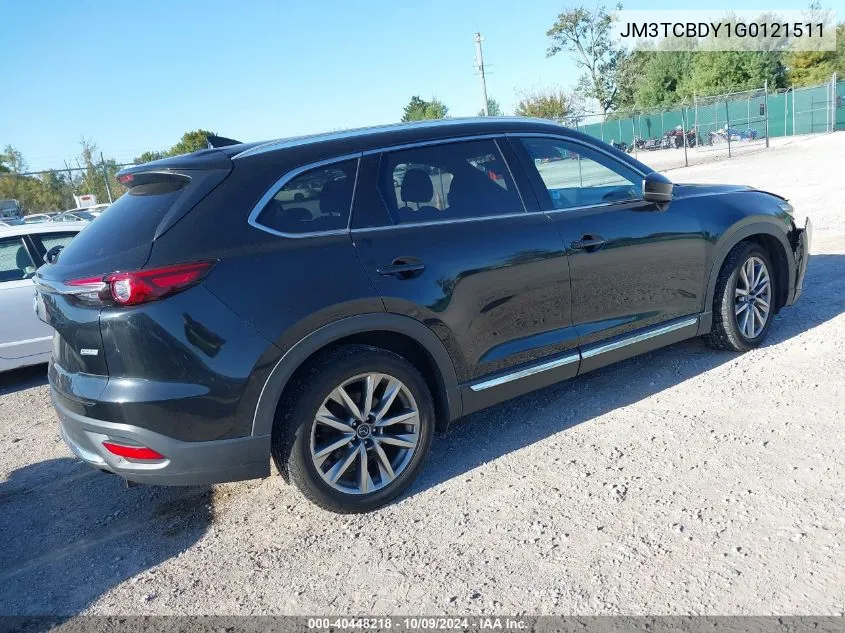 2016 Mazda Cx-9 Grand Touring VIN: JM3TCBDY1G0121511 Lot: 40448218