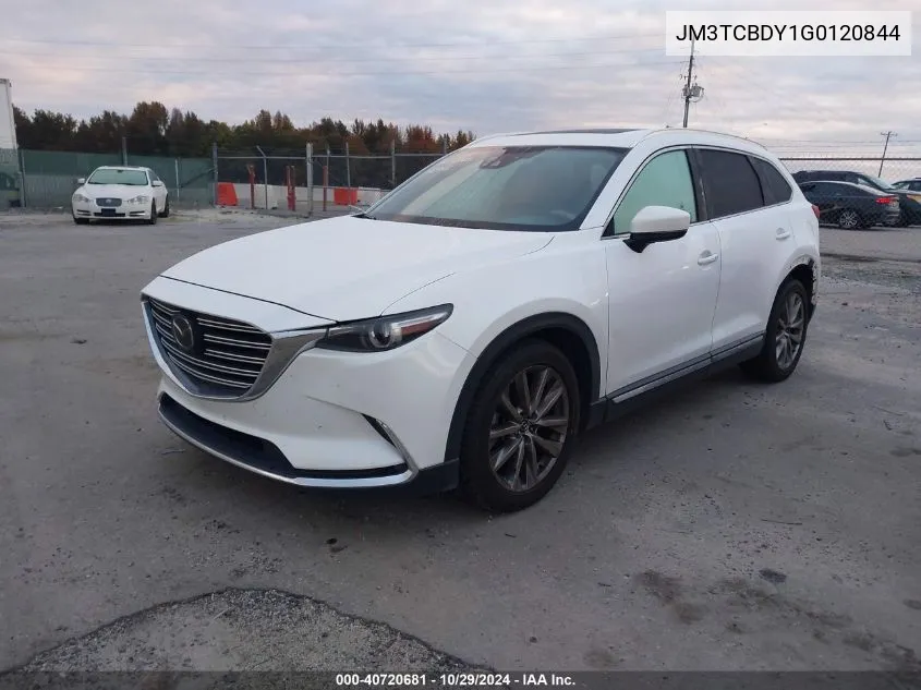 2016 Mazda Cx-9 Grand Touring VIN: JM3TCBDY1G0120844 Lot: 40720681