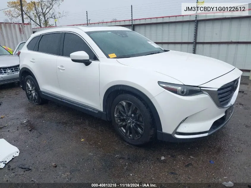 2016 Mazda Cx-9 Grand Touring VIN: JM3TCBDY1G0122612 Lot: 40813215