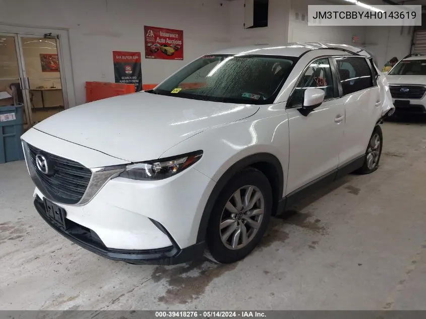 2017 Mazda Cx-9 Sport VIN: JM3TCBBY4H0143619 Lot: 39418276