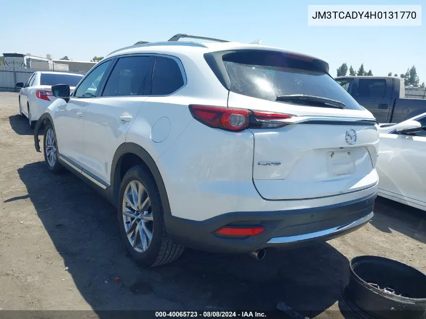 JM3TCADY4H0131770 2017 Mazda Cx-9 Grand Touring