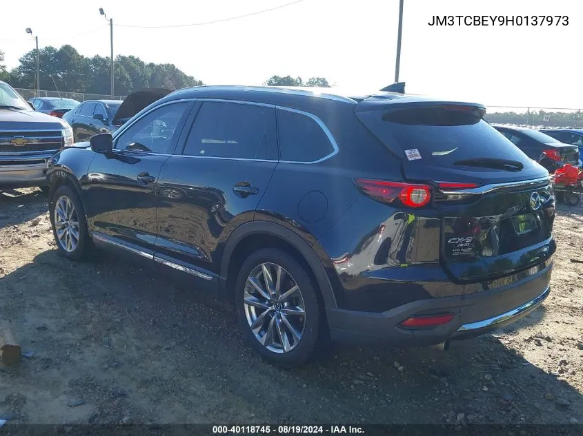 2017 Mazda Cx-9 Signature VIN: JM3TCBEY9H0137973 Lot: 40118745