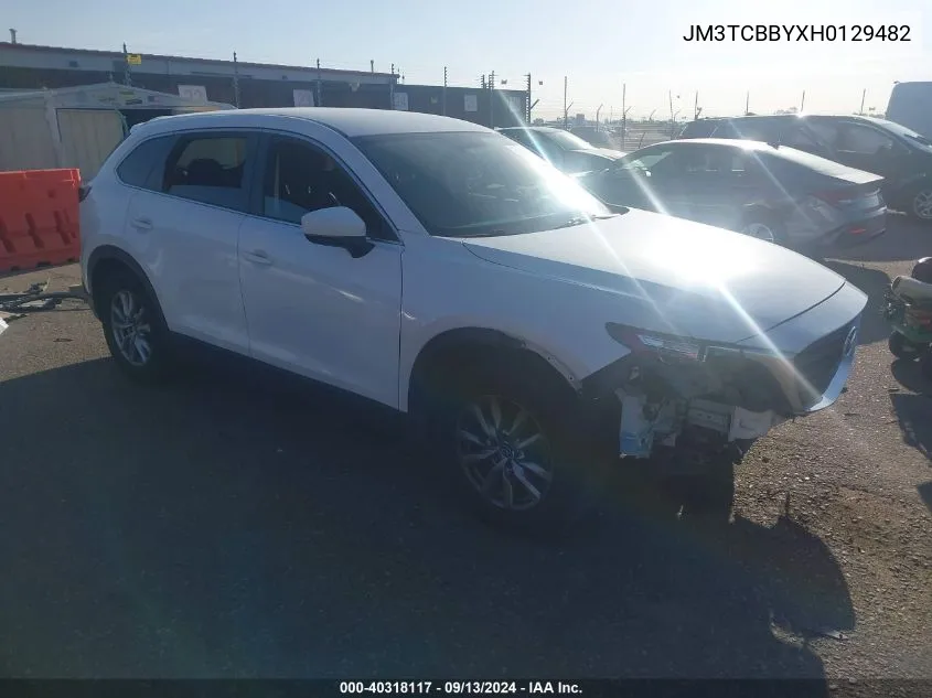 JM3TCBBYXH0129482 2017 Mazda Cx-9 Sport