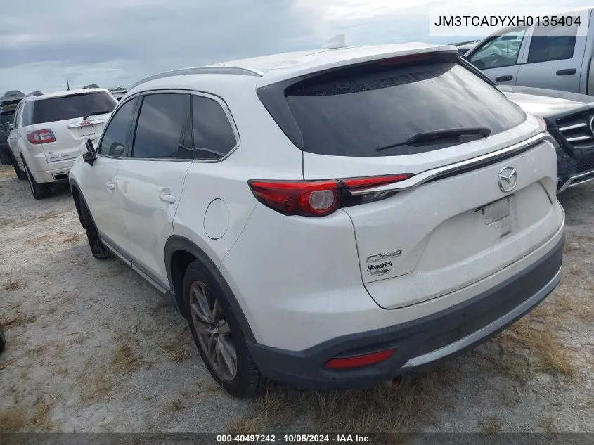 JM3TCADYXH0135404 2017 Mazda Cx-9 Grand Touring