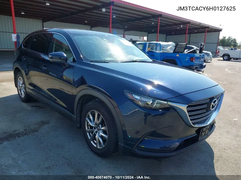 2017 Mazda Cx-9 Touring VIN: JM3TCACY6H0127625 Lot: 40574070