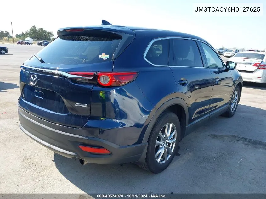 JM3TCACY6H0127625 2017 Mazda Cx-9 Touring