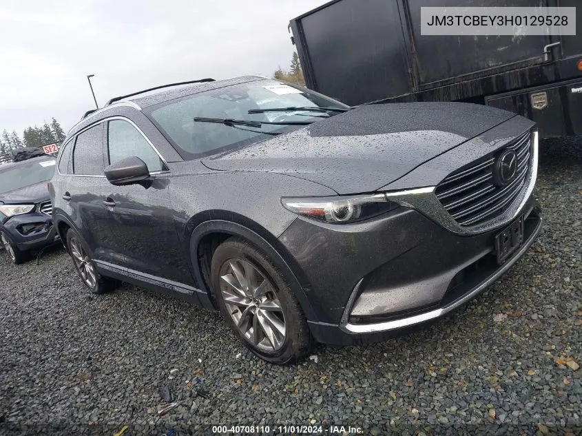 2017 Mazda Cx-9 Signature VIN: JM3TCBEY3H0129528 Lot: 40708110