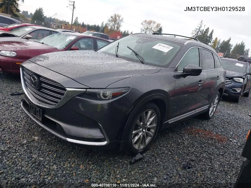 JM3TCBEY3H0129528 2017 Mazda Cx-9 Signature