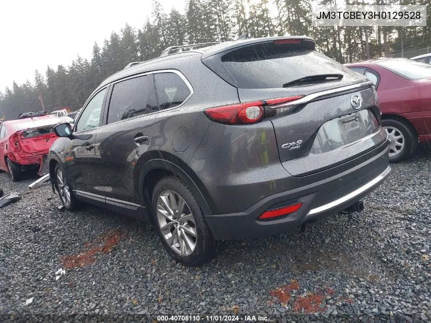 2017 Mazda Cx-9 Signature VIN: JM3TCBEY3H0129528 Lot: 40708110