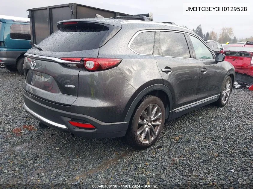 JM3TCBEY3H0129528 2017 Mazda Cx-9 Signature