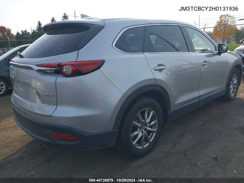 JM3TCBCY2H0131936 2017 Mazda Cx-9 Touring