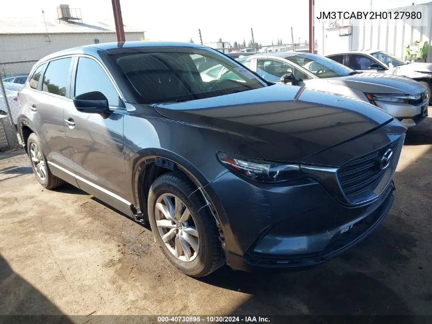 2017 Mazda Cx-9 Sport VIN: JM3TCABY2H0127980 Lot: 40730895