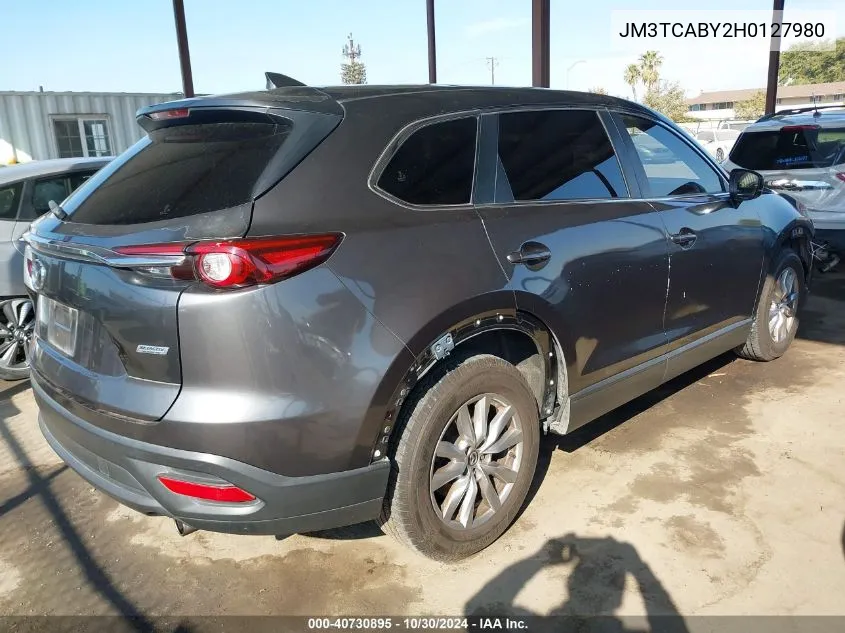 2017 Mazda Cx-9 Sport VIN: JM3TCABY2H0127980 Lot: 40730895