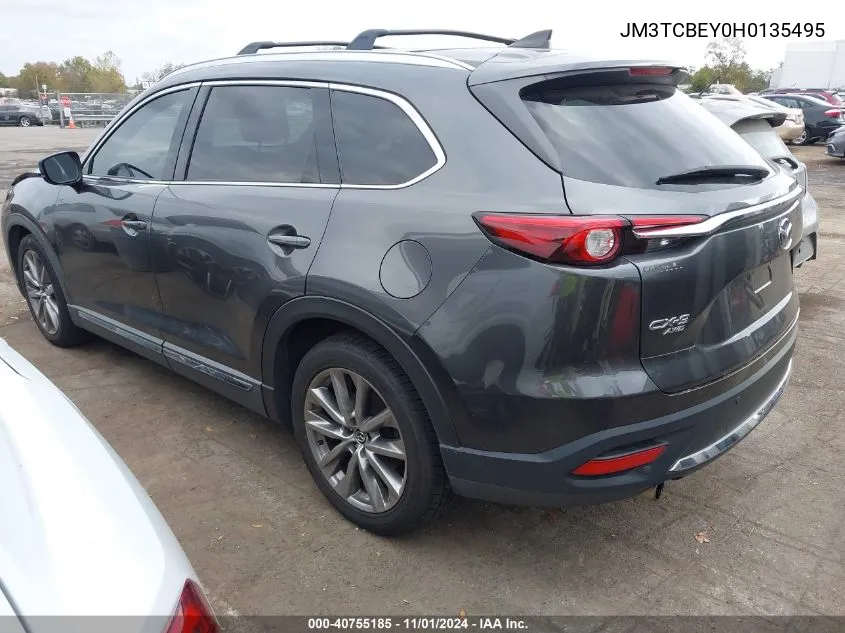 2017 Mazda Cx-9 Signature VIN: JM3TCBEY0H0135495 Lot: 40755185