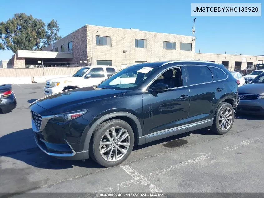 2017 Mazda Cx-9 Grand Touring VIN: JM3TCBDYXH0133920 Lot: 40802746